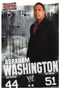 £0.99 • Buy WWE Slam Attax Evolution - Abraham Washington ECW Card