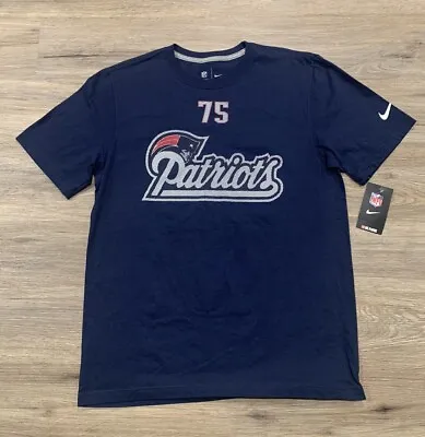 NWT Nike Vince Wilfork New England Patriots Jersey T Shirt NFL Football Size L • $29.99