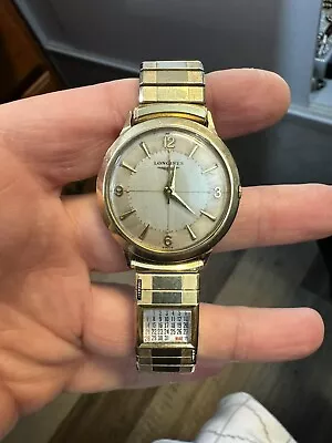 Longines Vintage Watch 10k Gf. Whit Calendar 1971. • $124.72