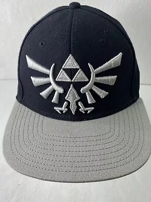 Zelda Hat Black Front And Back Graphics Adult Size Snap Back • $9.99