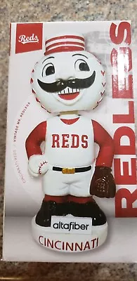Mr Redlegs Cincinnati Reds Sga Bobblehead 7/23/22 Retro Style • $20