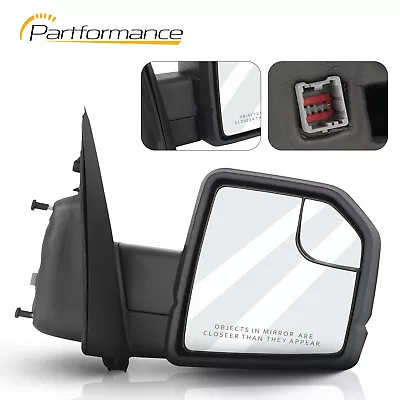 Passenger Right Side Door Mirror Power Glass Manual Folding For 15-20 Ford F-150 • $75