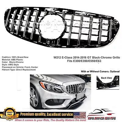 E-Class Sedan Black-Chrome GT GTR Grille E550 E350 2014 2015 2016 Mercedes • $139