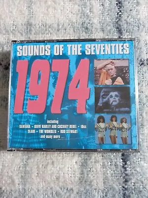 £6 • Buy SOUNDS OF THE SEVENTIES: 1974 - Various Artists 1970s 70s  3 CD Readers Digest