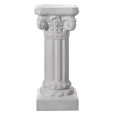 $424.49 • Buy Decorative Modern Fiberglass White Plinth Roman Style Column