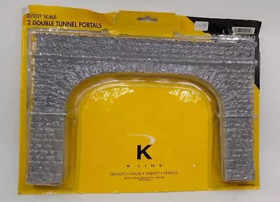 K-Line K-41842 O And O27 2-Double Tunnel Portals LN/Box • $14.99