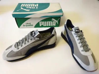 Vintage 80s OG Puma POWER CAT Running Shoes Sneaker US 7 Deadstock New Old Stock • $150