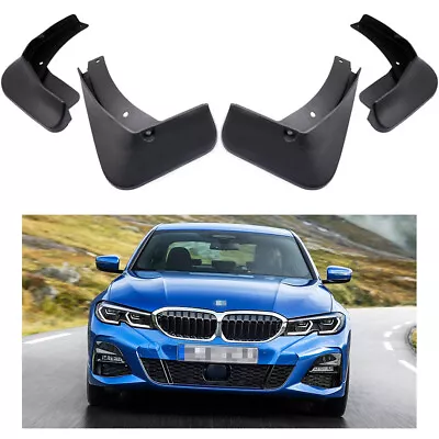 $51.91 • Buy Car Mudguard Fender Mud Flaps Splash Guards Fit For BMW 3-Series 2019-2020