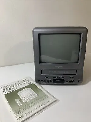 Broksonic 9  Color TV VCR COMBO VHS Retro Gaming Box CTSG-2799C No Remote • $85