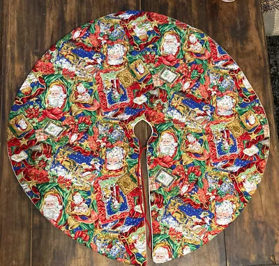 Hand Made Christmas Tree Skirt Father Christmas  • £22.50