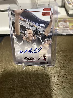 $16 • Buy 2022 Stadium Club Mark Buehrle #SCBA-MBU Autograph Red /50 Chicago White Sox