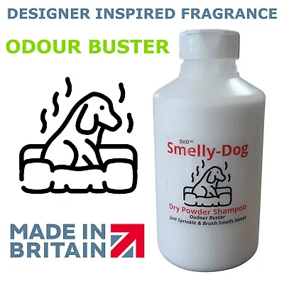 £12.95 • Buy Dog Dry Shampoo,Cologne Designer Fragrance Odour Deodorant,Perfume For Dogs 400g