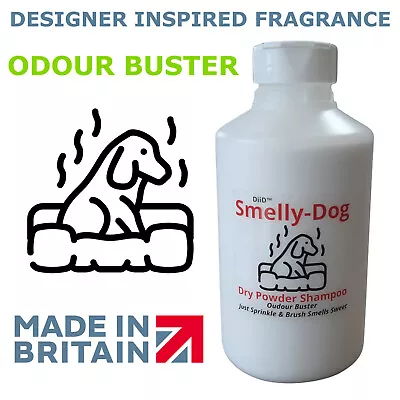 £12.95 • Buy Dry Dog Shampoo,Cologne Designer Fragrance Odour Deodorant,Perfume For Dogs 400g