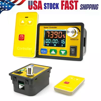 DC6-55V 30A Brush Motor Speed Controller LCD Digital Wireless Remote Control USA • $23.99