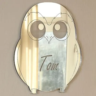 £4.99 • Buy Personalised Wise Owl Door Name Plaque Boy Or Girls Bedroom Room Sign