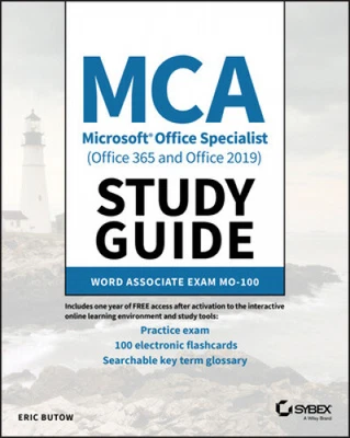 $40.06 • Buy MCA Microsoft Office Specialist (Office 365 And Office 2019) Study Guide Word
