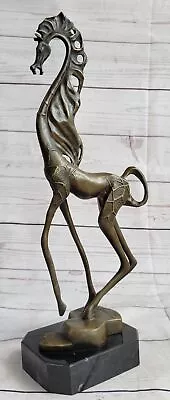 Salvador Dali Surreal Horse Bronze Metal Sculpture Statue Decor On Marble Base • $199.50