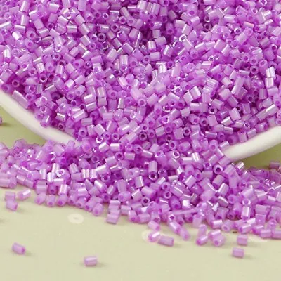 2800pcs 2x3mm Tube Crystal Glass Loose Spacer Beads Lot For Jewelry Making • $4.98