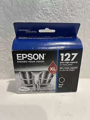 Epson T127120 Ink Cartridge - Black • $18