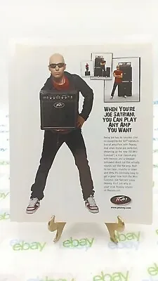2007 Peavey Jsx Joe Satriani Ad Print  11x 8.5 • $5.35