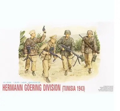 £16.99 • Buy Dragon 1/35 Herman Goring Division (Tunisia) WW2 German