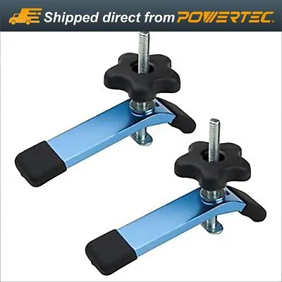 POWERTEC T-Track Hold Down Clamps 5-1/2 X 1-1/8  Width-2 Pack (71168) • $26.99