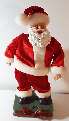 Vintage 13  Santa Claus Clap Activated Dancing Singing Christmas Untested  • $17.50
