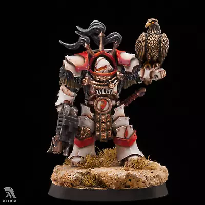 White Scars Praetor - Terminator Painted Figure Horus Heresy Pre-Sale | Art • $158.08