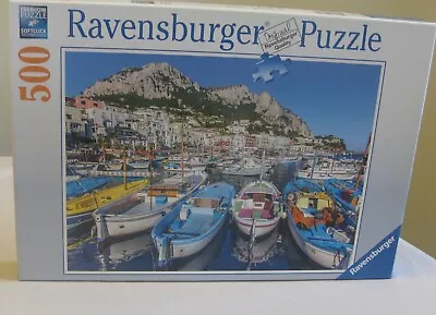 Ravensburger Colorful Marina 500 Pc Puzzle *Mint In The Box • $14.95