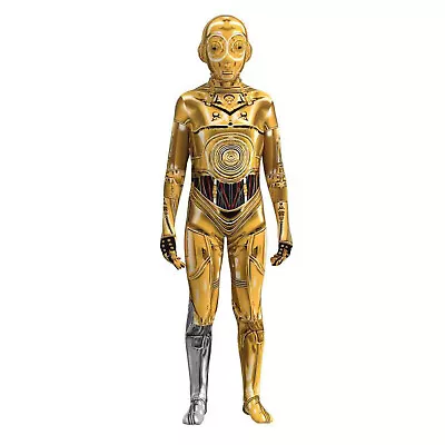 Star Wars C-3PO Mask Jumpsuit Halloween Adult Kids Bodysuits Masquerade Zentai • $19