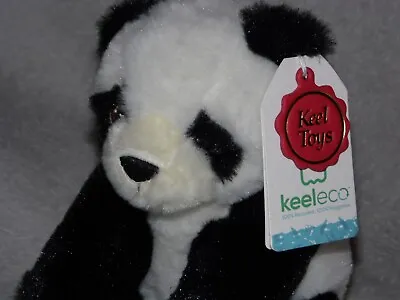 KeelEco Panda Soft Toy Keel SE6122 18cm • £10.45