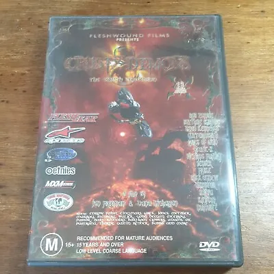 Crusty Demons The Eighth Dimension DVD R4 FREE POST Motorcross • $8.05