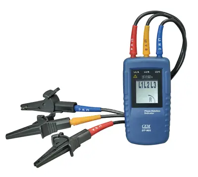 CEM DT-901 Three 3 Phase Rotation Indicator Tester Meter 40~960V • $65.99