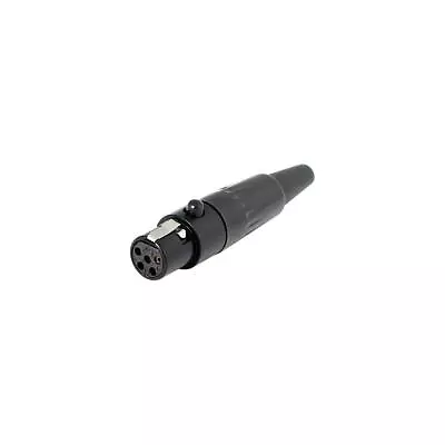 Cable Techniques TA5F 5-Pin  Mini XLR  Female Connector Black #CT-TA5F-K • $5.49