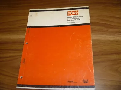 JI Case 8300 Semi Mounted Moldboard Plow Parts Catalog Manual • $69.30