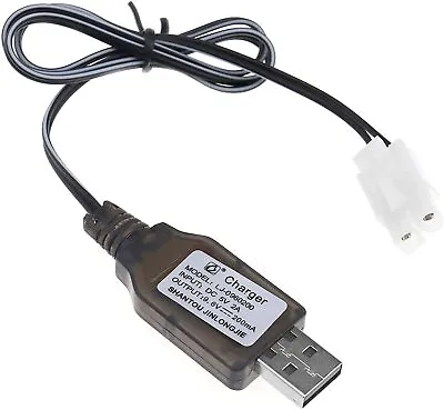 1 Piece 9.6V Ni-MH Ni-CD Rechargeable Battery 200mA USB Power Supply DC Charger • £12.99