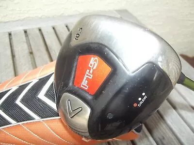 Callaway FT 5 Fusion Tech 10.5 * Driver Aldila NV 65g S Flex 350 / W HC Free S/H • $99.99