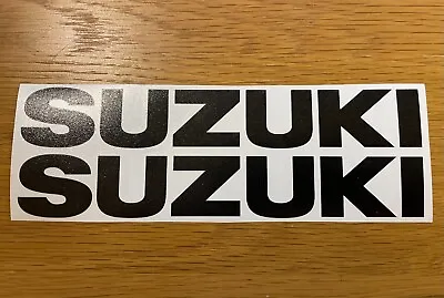 Suzuki Motorcycle Tank Decal Sticker X2 • £3