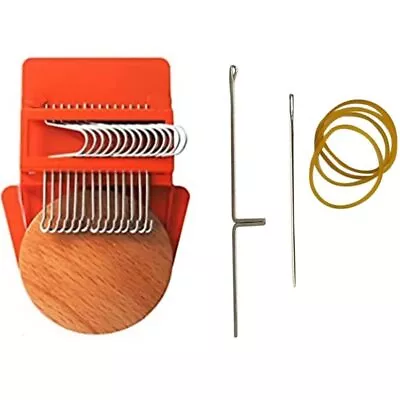 Small Loom Speedweve Weave Tool 12 Hooks Convenient Darning Mini Loom Weaving... • $19.37