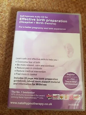 Effective Birth Preparation (Hospital Or Birth Centre CD-Audio • £10