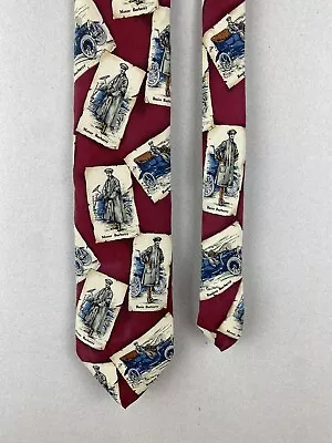 Burberrys Of London 100% Silk Tie Made In Italy 58  L X 3.5  W Motorist Car • $30