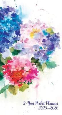 2025-26 Hydrangeas 2-Year Pocket Planner (Calendar) • $8.92