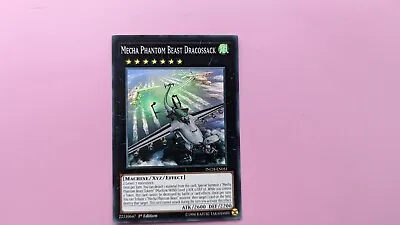 Yugioh Mecha Phantom Beast Dracossack	INCH-EN051	1st Edition	Super Rare • $4.21