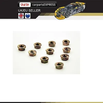 £3.45 • Buy Opel M8 Cars Exhaust Manifold Nuts Head Stud Hex Cooper Self Locking
