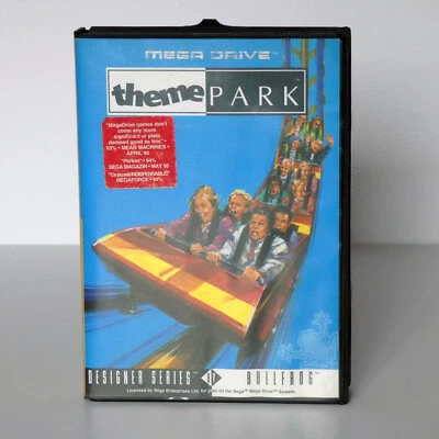 £14.99 • Buy Theme Park – Sega Mega Drive Game – Complete With Manual