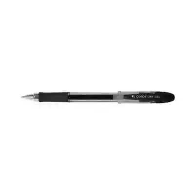 Q-Connect Quick Dry Gel Pen Medium Black (Pack Of 12) KF00678 • £14.30