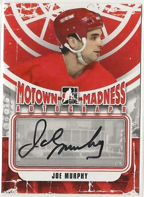 2012 2012-13 ITG Motown Madness Autographs #AJM Joe Murphy In The Game • $19.99