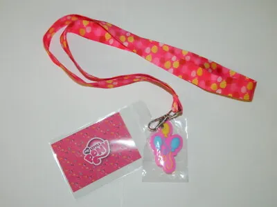 My Little Pony 18  Pink Lanyard With Pinkie Pie Cutie Logo Charm NEW UNUSED • $7.99