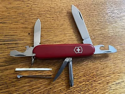Victorinox Vintage Tinker Small Swiss Army 84MM Pocket Knife Red. • $28