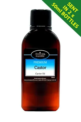 £2.99 • Buy Castor Oil ( Pharmaceutical Grade ) BP Certified 100% Pure & Natural 100ml 200ml